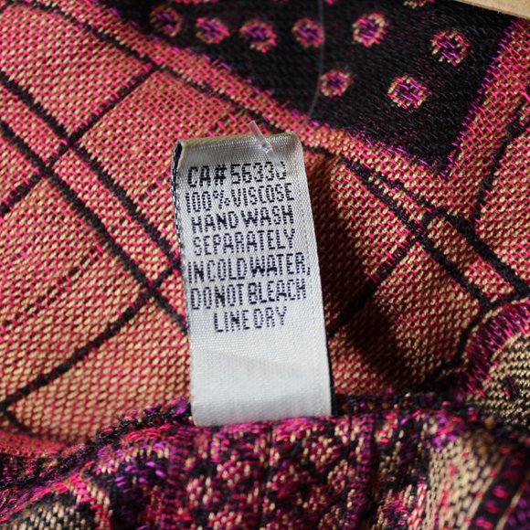 Printed Pashmina Jacket - One of a Kind - NWT - Picture 2 of 15